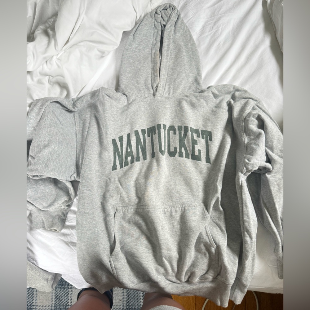 Brandy Melville Grey Nantucket Hoodie